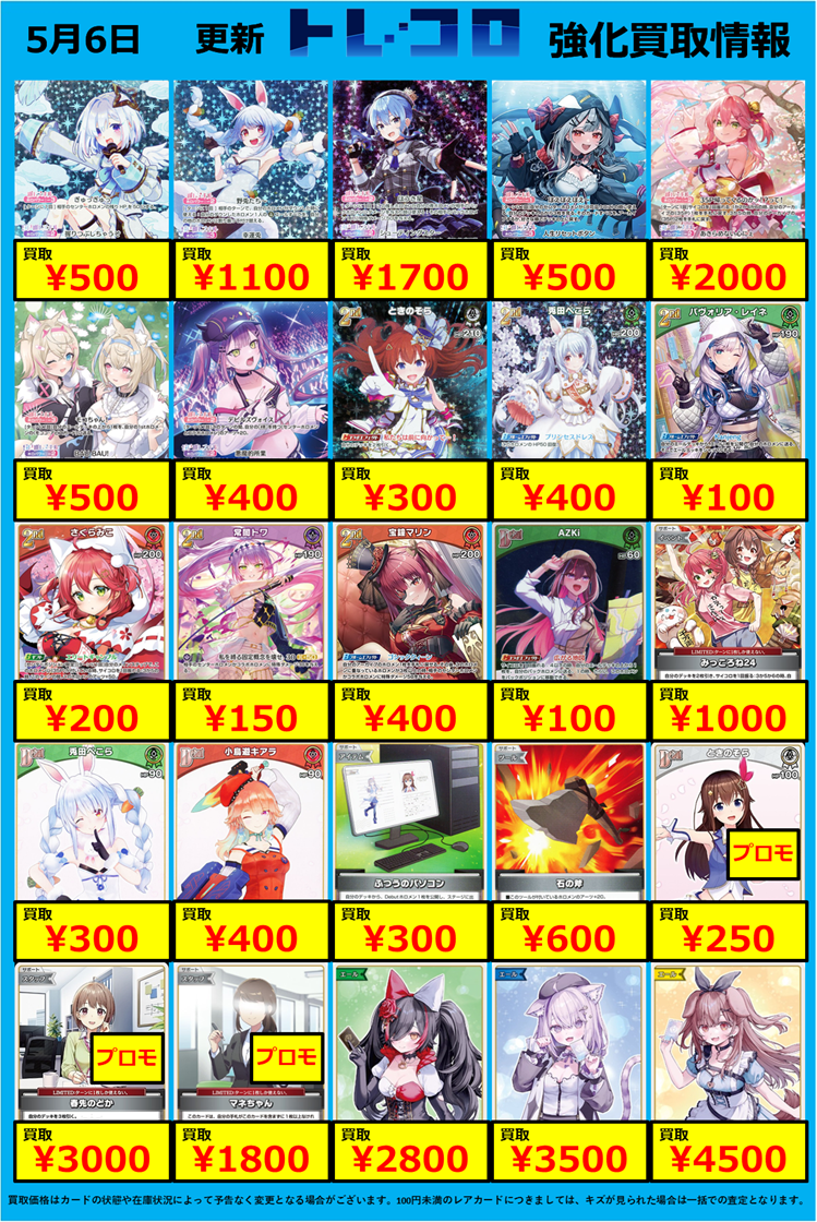 ホロライブカード