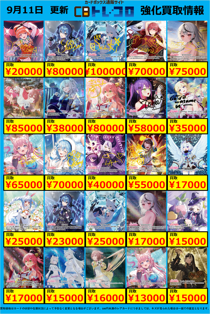 ホロライブカード