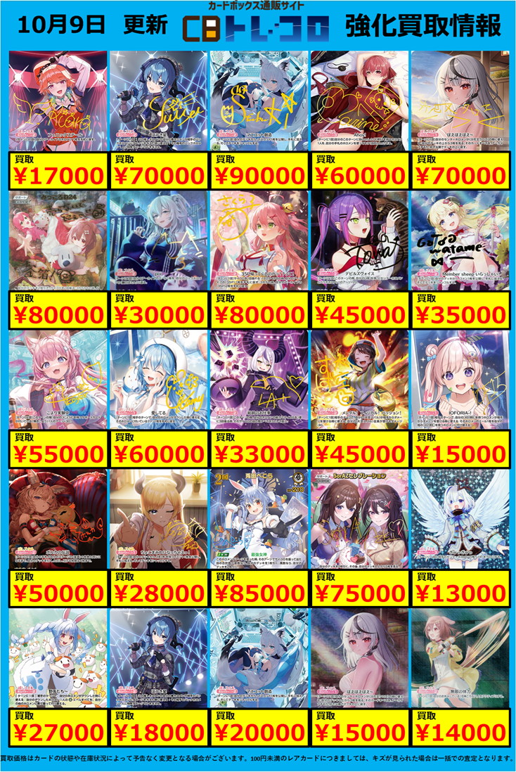 ホロライブカード