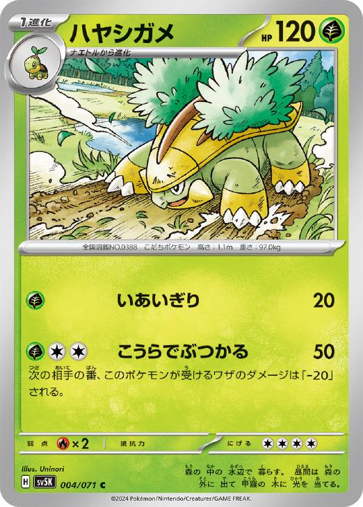 ハヤシガメ【ポケモンカードトレカお買得価格通販：トレコロ】