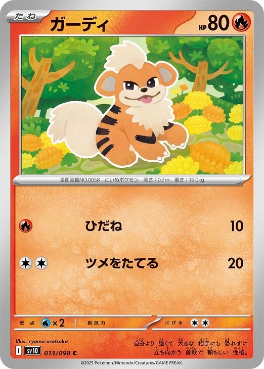 ガーディ【ポケモンカードトレカお買得価格通販：トレコロ】