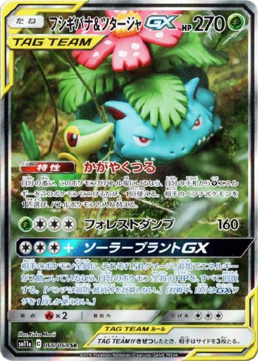 【PSA10鑑定済】フシギバナ＆ツタージャGX(SA)《SR》{066/064}[その他]