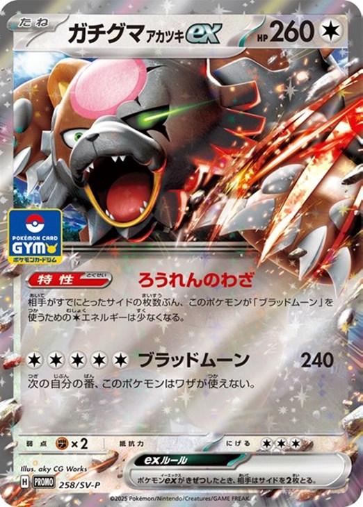 ガチグマ アカツキex【ポケモンカードトレカ高価買取価格査定