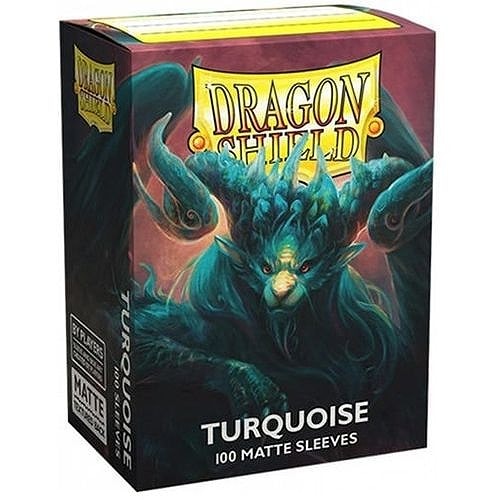 ドラゴンシールド マット スタンダード DS100 Turquoise【トレカ