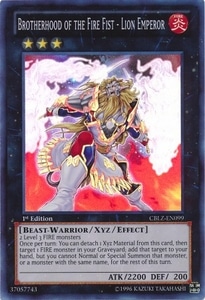 遊戯王海外版 英語版 スーパーレア 炎星皇 チョウライオ 中古良品 カードを買う カード通販 トレコロ トレカシングル販売 買取