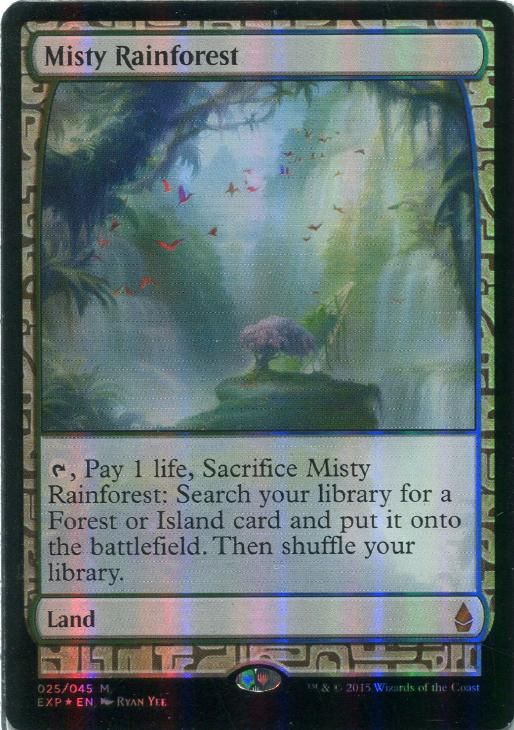 霧深い雨林 Misty Rainforest マジックザギャザリングトレカお買得価格通販 トレコロ