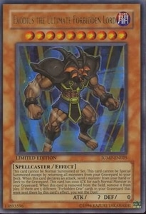 遊戯王海外版 英語版 ウルトラレア 究極封印神 エクゾディオス 中古良品 カードを買う カード通販 トレコロ トレカシングル販売 買取