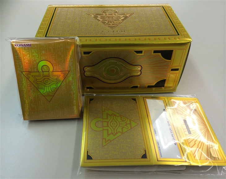 【遊戯王】「MILLENNIUM BOX GOLD EDITION」　黄金アイテム3点セット【送料がかかります】
