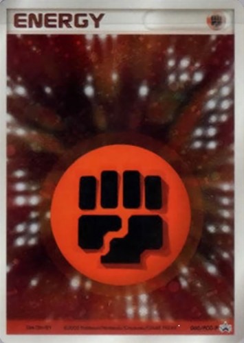 【ポケカ】ＰＲ）キラ仕様◇基本闘エネルギー[クイック] 中古良品