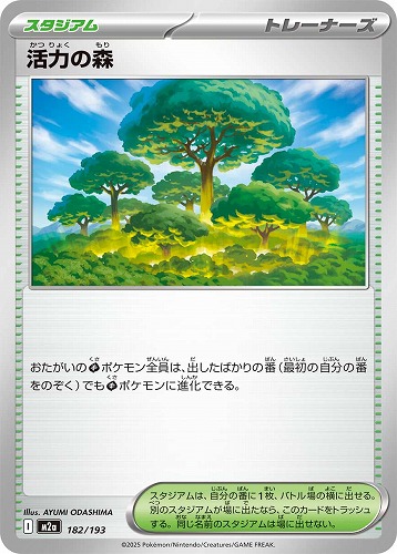 【ポケカ】Ｃ◇活力の森 プレイ用