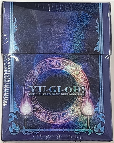 【遊戯王】濃い青）カードケース 中古良品