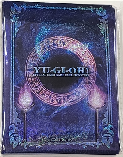 【遊戯王】濃い青）カードプロテクター 中古良品