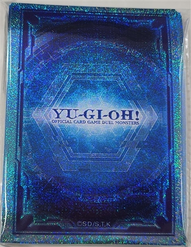 【遊戯王】水色）カードプロテクター 中古良品