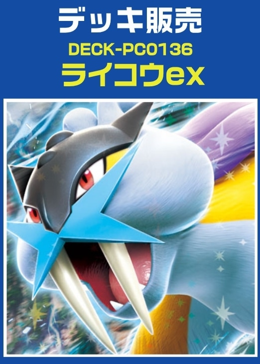 【ポケカ】デッキ販売　ライコウex プレイ用
