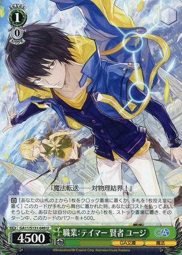 【ヴァイス】U◇職業:テイマー 賢者 ユージ プレイ用