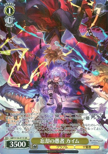 【ヴァイス】ＳＲ◇忘却の愚者 カイム 中古良品