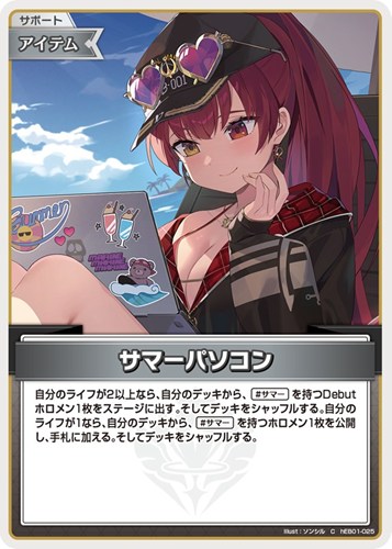 【ホロカ】Ｃ◇サマーパソコン キズなし買取