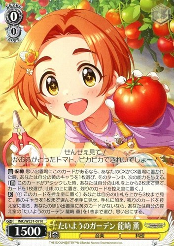 【ヴァイス】Ｎ◇たいようのガーデン 龍崎 薫 キズなし買取