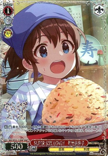 【ヴァイス】ＢＮＰ）箔押し◇SUPER SIZE LOVE!! 佐竹美奈子 キズなし買取