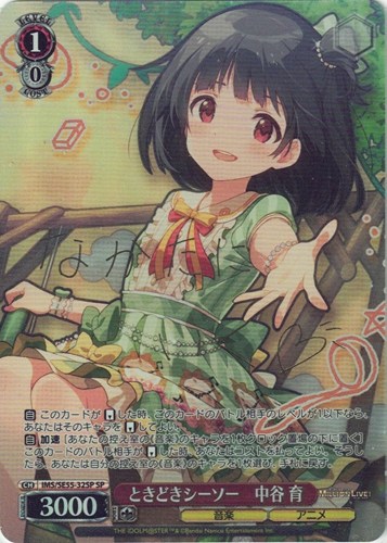 【ヴァイス】ＳＰ）サイン付◇ときどきシーソー 中谷 育 中古良品