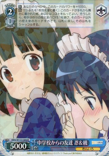 【ヴァイス】Ｒ◇中学校からの友達 忍＆綾 中古良品