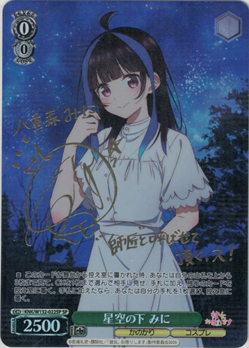 【ヴァイス】SP)サイン付◇サイン付)星空の下 みに キズなし買取