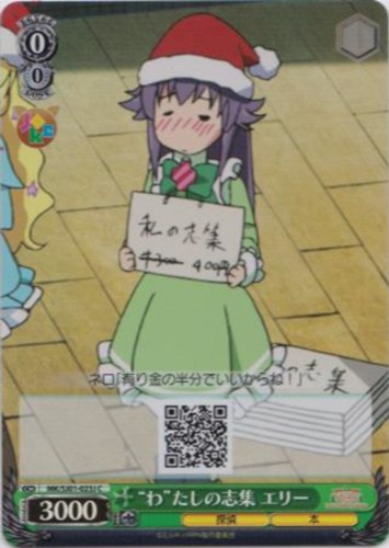 【ヴァイス】Ｃ）キラ仕様◇“わ”たしの志集 エリー キズなし買取