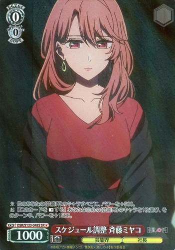 【ヴァイス】ＳＲ◇スケジュール調整 斉藤ミヤコ 中古良品