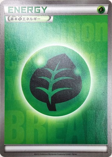 【ポケカ】ＰＲ）通常仕様◇基本草エネルギー[ＢＲＥＡＫ] キズなし買取