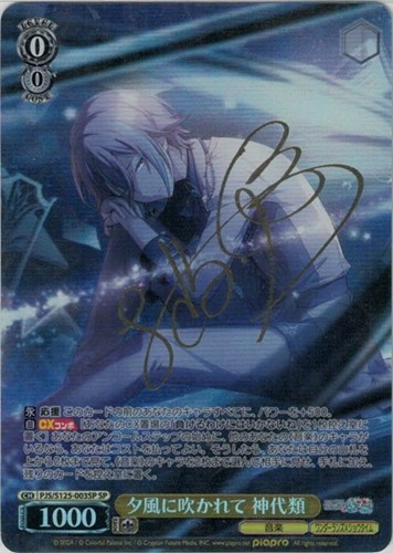 【ヴァイス】ＳＰ）サイン付◇夕風に吹かれて 神代類 キズなし買取