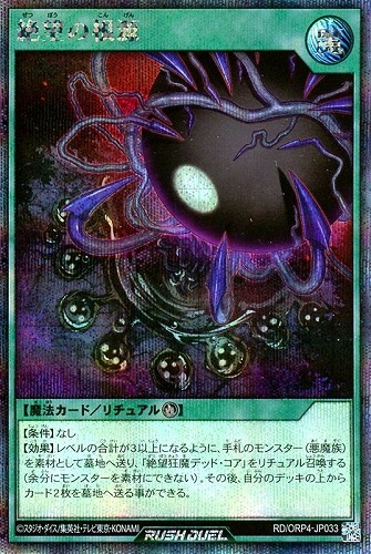 【遊戯王ＲＤ】シークレットレア◇絶望の根源 中古良品