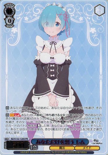 【ヴァイス】ＰＲ）箔押し◇あなただけを想う レム キズなし買取