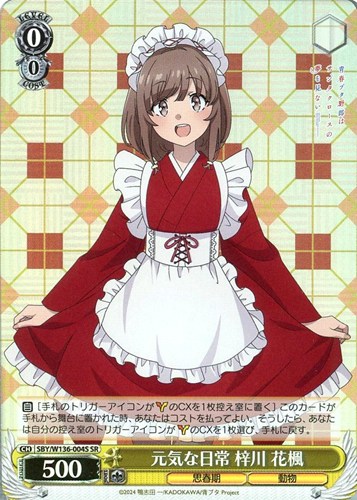 【ヴァイス】ＳＲ◇元気な日常 梓川 花楓 中古良品