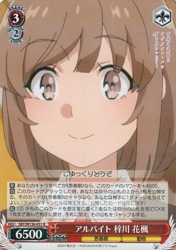 【ヴァイス】Ｒ◇アルバイト 梓川 花楓 中古良品