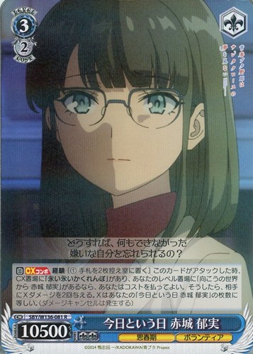 【ヴァイス】R◇今日という日 赤城 郁実 中古良品