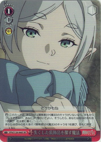 【ヴァイス】ＳＲ◇失くした装飾品を探す魔法 中古良品