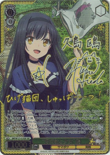 【ヴァイス】ＳＳＰ）サイン付◇“海賊船と少女”鴎 中古良品