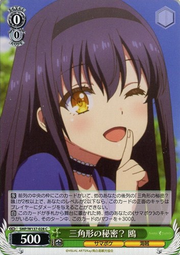 【ヴァイス】Ｃ◇三角形の秘密？ 鴎 プレイ用