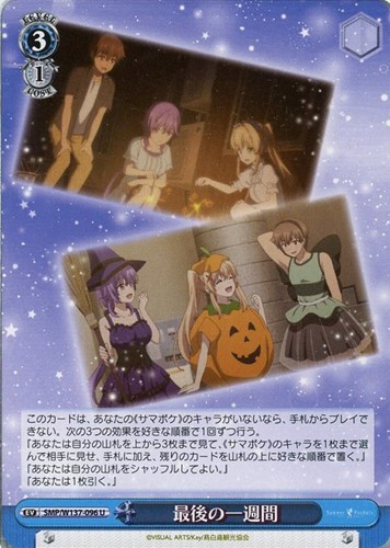 【ヴァイス】Ｕ◇最後の一週間 プレイ用