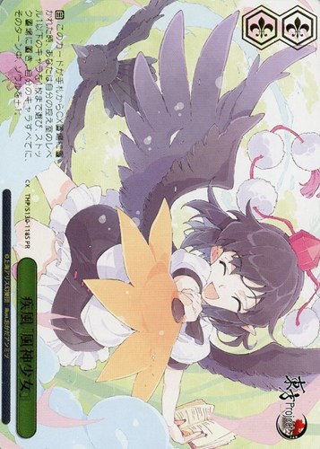 【ヴァイス】ＰＲ）箔押し◇疾風「風神少女」 キズなし買取