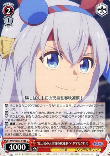 【ヴァイス】Ｃ◇“史上初の天皇賞春秋連覇へ”タマモクロス プレイ用