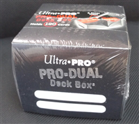 Ultra･Pro ﾌﾞﾗｯｸ)ﾃﾞｭｱﾙﾃﾞｯｷﾎﾞｯｸｽ 小型120枚用