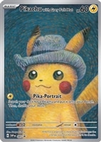 Pikachu with Grey Felt Hat　(ゴッホピカチュウ)