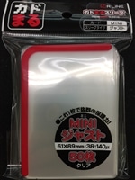 ｶﾄﾞまるｽﾘｰﾌﾞ MINIｼﾞｬｽﾄｸﾘｱ 50枚入り W61xH89mm