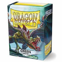 ドラゴンシールド スリーブマット スタンダードサイズ)グリーン 100枚入