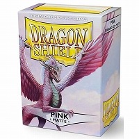 ドラゴンシールド スリーブマット スタンダードサイズ)ピンク 100枚入