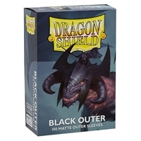 ドラゴンシールド スタンダード DS100 アウタースリーブ マットブラック
