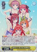 【ヴァイス】SR◇水着の五つ子 一花&二乃&三玖&四葉&五月