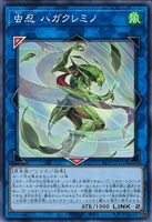【遊戯王】ノーマル)リンク◇虫忍 ハガクレミノ