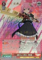 ヴァイスシュヴァルツ　凛々しく咲く 梨璃　SP サイン ヴァイスシュヴァルツ 凛々しく咲く 梨璃 SP サイン アサルト